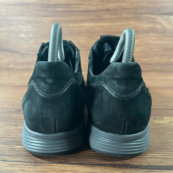 Mephisto Yael Runoff Black Leather Sneakers Women’s Size 8.5 Shoes - Picture 4 of 11